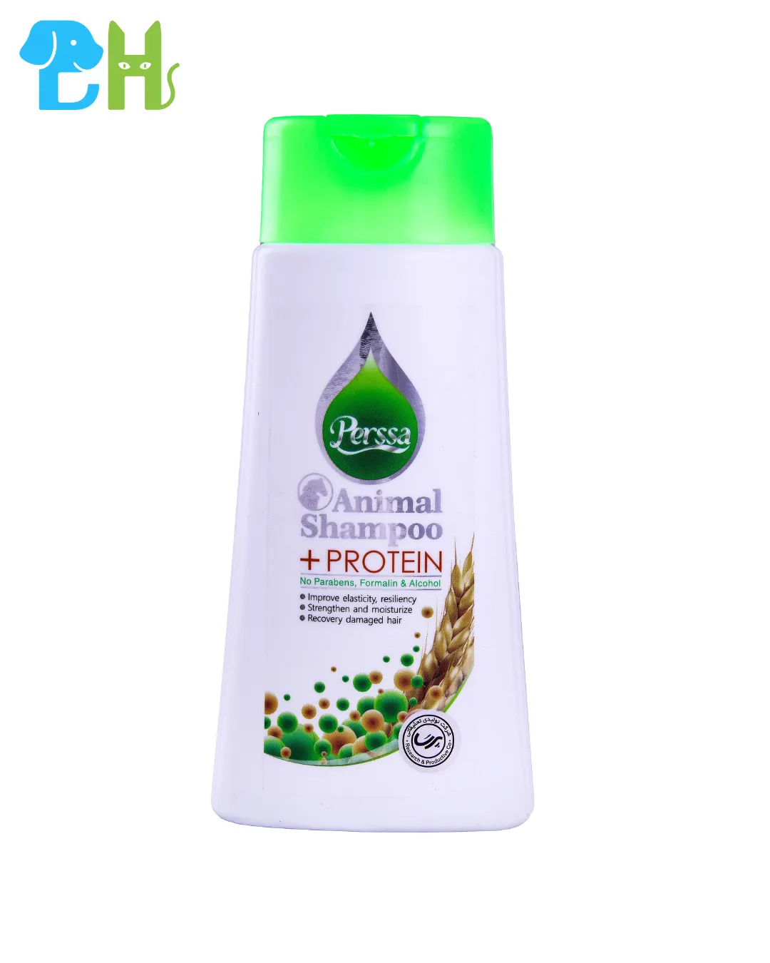 شامپو پروتئین حیوانات پرسا مدل PROTEIN حجم 250 میلی‌لیتر
